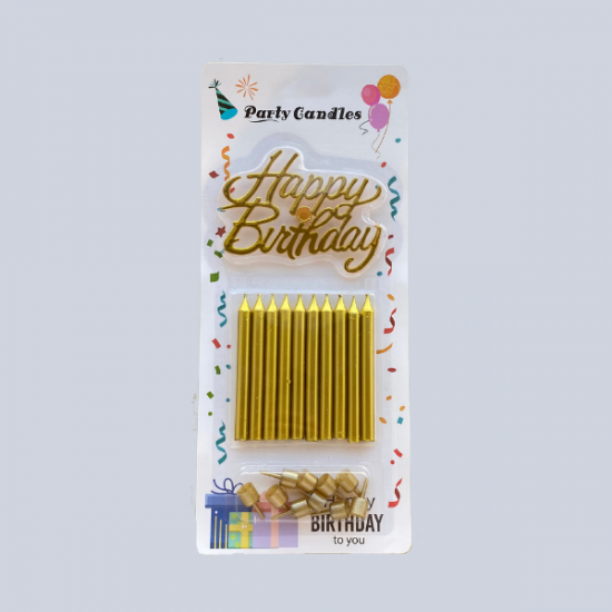Birthday Candle 10 pcs 